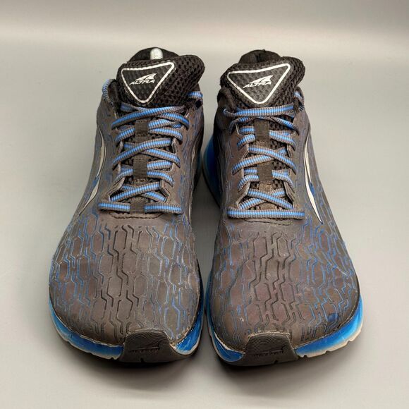 Altra Impulse Flash Men 9.5 Black Blue Athletic Running Sneakers Lace-Up Low Top main image 5